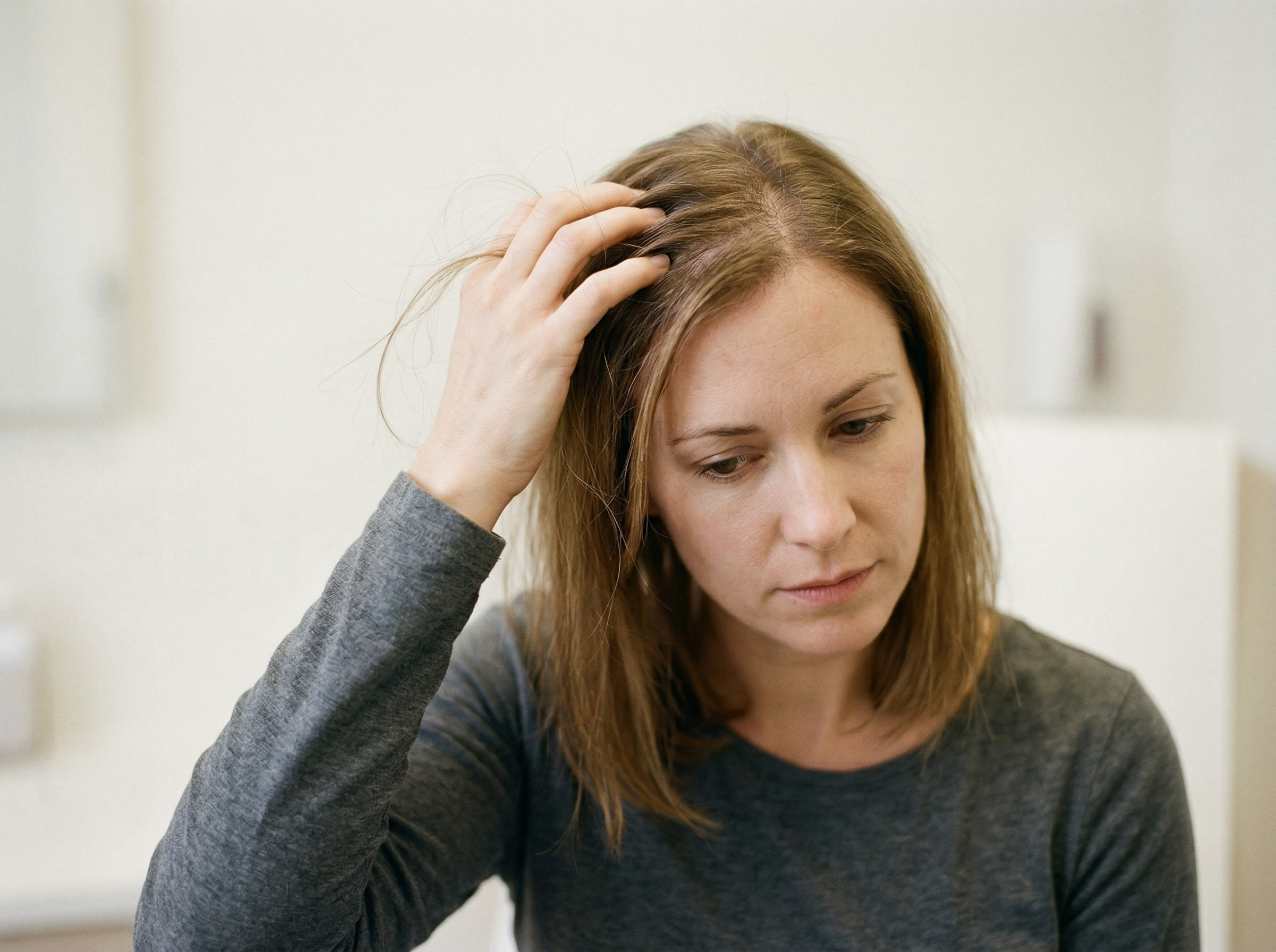 Telogen Effluvium hair shedding treatment at Healing Aesthetics