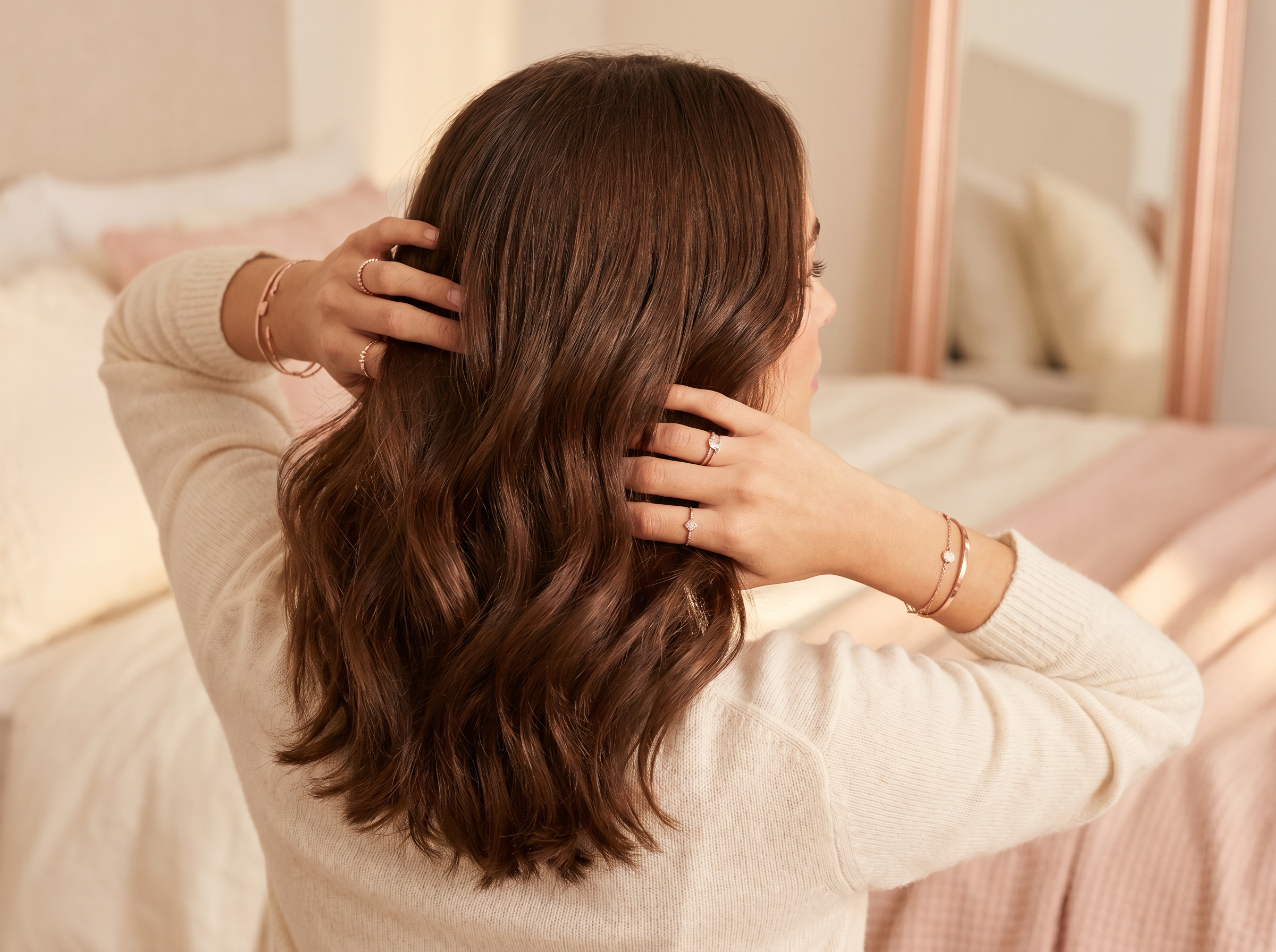 Healthy thick hair — women's hair restoration